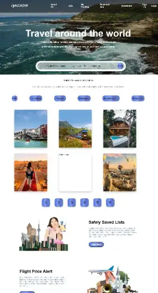 travel web development service1